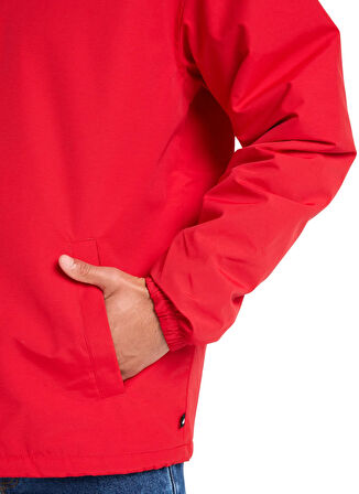 Quiksilver EQYJK04186-RAIN CLOUD 3K JACKET Kırmızı Düz Erkek Mont
