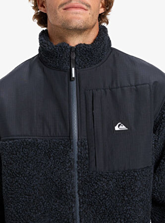 Quıksılver Shallow Water Fz India Ink - Solid Erkek Polar Ceket Eqypf03076-6489