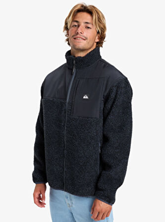 Quıksılver Shallow Water Fz India Ink - Solid Erkek Polar Ceket Eqypf03076-6489