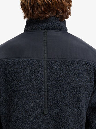 Quıksılver Shallow Water Fz India Ink - Solid Erkek Polar Ceket Eqypf03076-6489