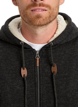 Quiksilver Polar Sweatshirt, L, Siyah