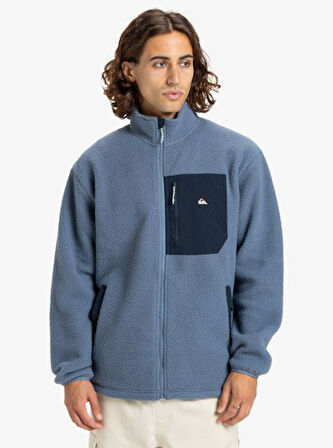 Quıksılver Clean Coast Fz China Blue - Solid Erkek Polar Ceket Eqypf03066-bnd0