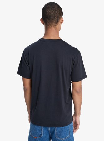 Quıksılver Ev Comp Logo Erkek Anthracite - Solid T-shırt Eqyzt08182-11783