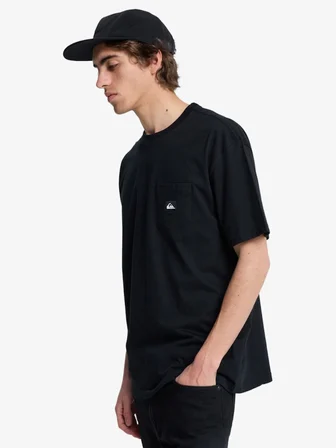 Quiksilver Salt Water Pocket Erkek Kısa Kollu Cepli Pamuklu Tişört EQYZT08205