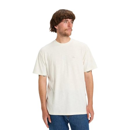 Quıksılver Slub Roundneck Erkek Snow White - Solid T-shırt Eqykt04391-15078