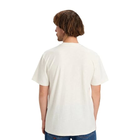 Quiksilver Slub Roundneck Erkek Tişört Beyaz EQYKT04391