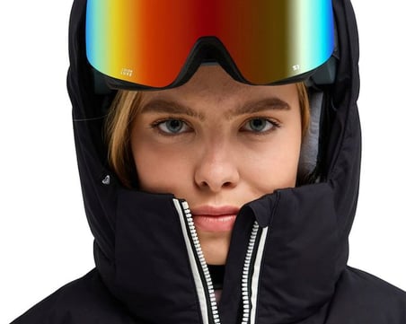 Roxy SNOWDRIFT JK Kadın Kayak Montu ERJTJ03525-11793 Gri