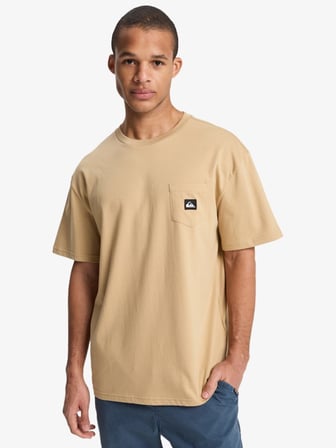 Quiksilver Salt Water Pocket Erkek Kısa Kollu Cepli Pamuklu Tişört EQYZT08205