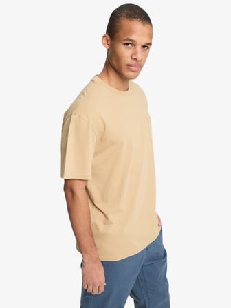 Quiksilver Salt Water Pocket Erkek Kısa Kollu Cepli Pamuklu Tişört EQYZT08205