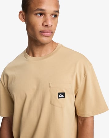 Quiksilver Salt Water Pocket Erkek Kısa Kollu Cepli Pamuklu Tişört EQYZT08205