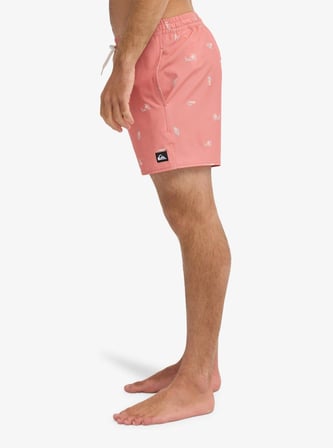 Quiksilver Stretch Printed Volley Erkek Deniz Şortu-EQYJV04217