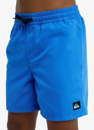 Quiksilver Mavi Erkek Çocuk Şort Mayo EQBJV03543-EVD SOLID