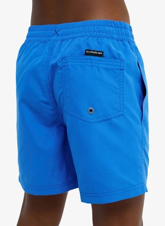 Quiksilver Mavi Erkek Çocuk Şort Mayo EQBJV03543-EVD SOLID