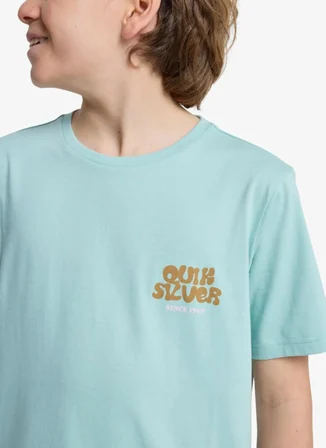 Quiksilver Mavi Erkek Çocuk T-Shirt EQBZT04963-FRUITS TIDE SS