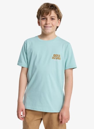 Quiksilver Mavi Erkek Çocuk T-Shirt EQBZT04963-FRUITS TIDE SS