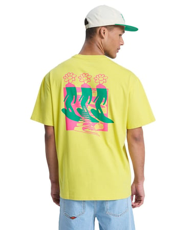 Quiksilver FLOWERS SURFING Erkek Tişört EQYZT08301-QK.GEM0