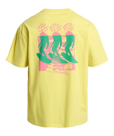 Quiksilver FLOWERS SURFING Erkek Tişört EQYZT08301-QK.GEM0
