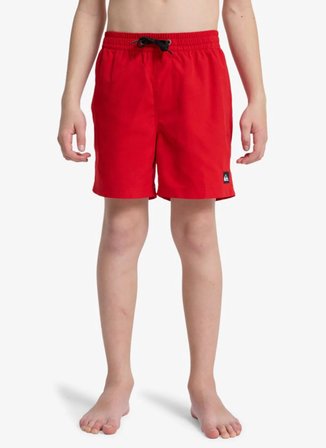 Quiksilver Kırmızı Erkek Çocuk Şort Mayo EQBJV03543-EVD SOLID