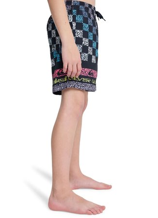 Quiksilver Çok Renkli Erkek Çocuk Desenli Şort Mayo EQBJV03540-EVD PRINTED