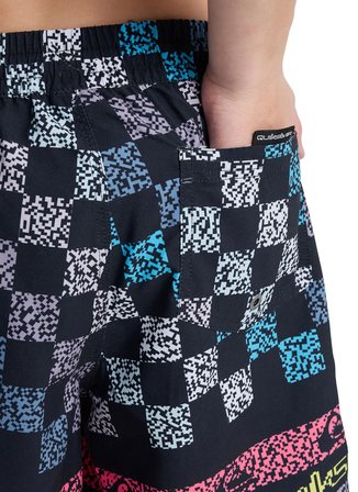 Quiksilver Çok Renkli Erkek Çocuk Desenli Şort Mayo EQBJV03540-EVD PRINTED