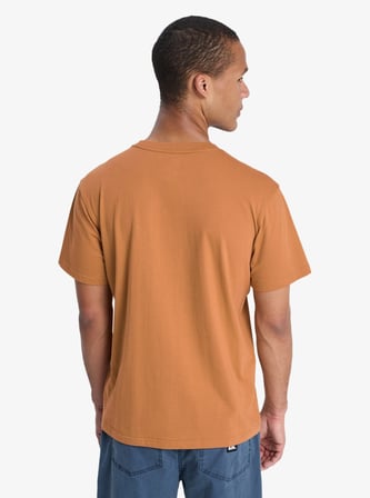 Quıksılver Ev Comp Logo Erkek Tobacco Brown - Solid T-shırt Eqyzt08182-3106