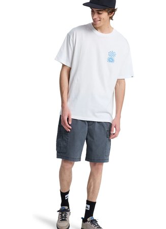 Quiksilver EVO BLOSSOM OF Beyaz Baskılı Erkek T-Shirt