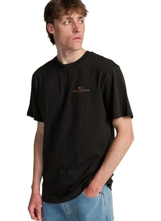 Billabong SECRET SPOT SS Siyah Bisiklet Modern Fit Erkek T-Shirt