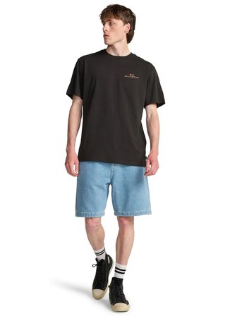 Billabong SECRET SPOT SS Siyah Bisiklet Modern Fit Erkek T-Shirt