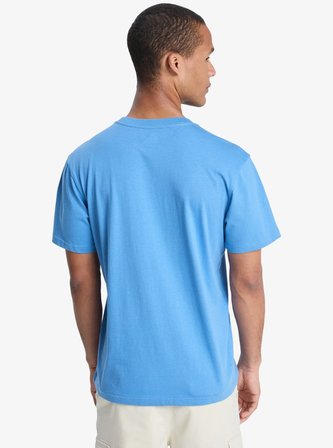 Quıksılver Ev Comp Logo Erkek Riviera - Solid T-shırt Eqyzt08182-blc0