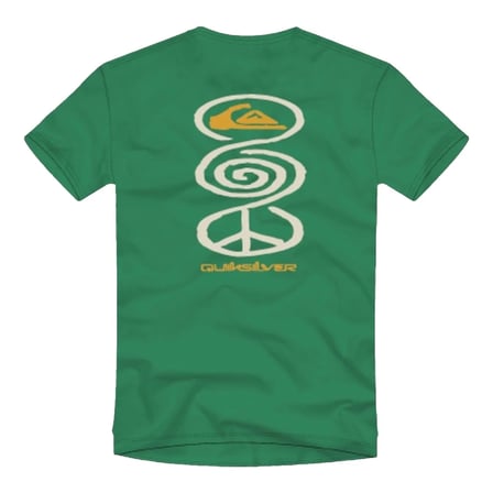 Harmony Spiral Erkek Yeşil Outdoor T-Shirt EQYZT08304-GNZ0