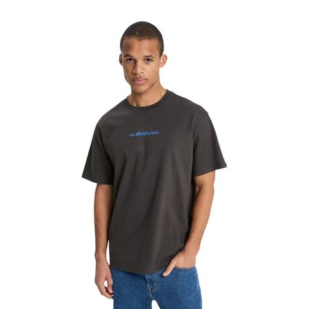 Quiksilver Fractured Wave Erkek Siyah Tişört EQYZT08299
