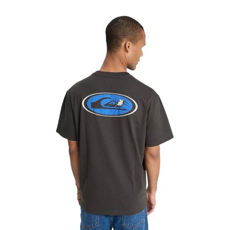 Quiksilver Fractured Wave Erkek Siyah Tişört EQYZT08299