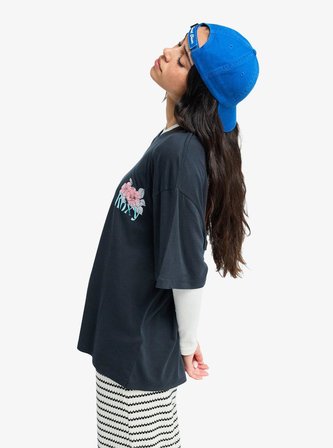 Roxy Talloversize Washed Kadın T-Shirt-ERJZT06081