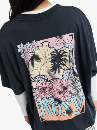 Roxy Talloversize Washed Kadın T-Shirt-ERJZT06081