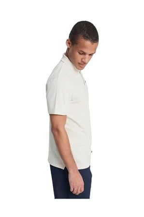 Quiksilver Erkek Beyaz Polo Strech Tshirt Eqykt04420