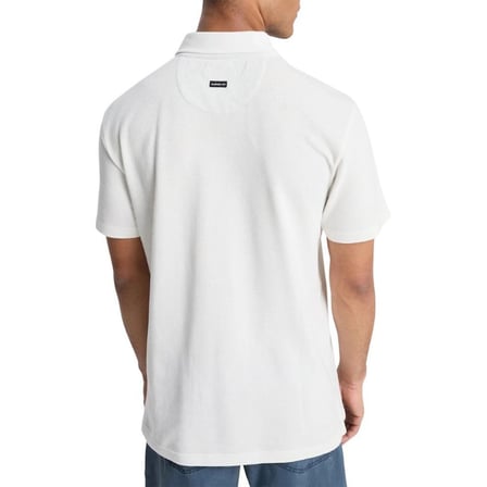 Quiksilver Polo Short Sleeve Blouse Snow Erkek Yakalı Tişört Beyaz EQYKT04392
