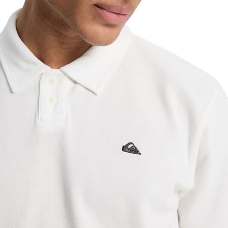 Quiksilver Polo Short Sleeve Blouse Snow Erkek Yakalı Tişört Beyaz EQYKT04392