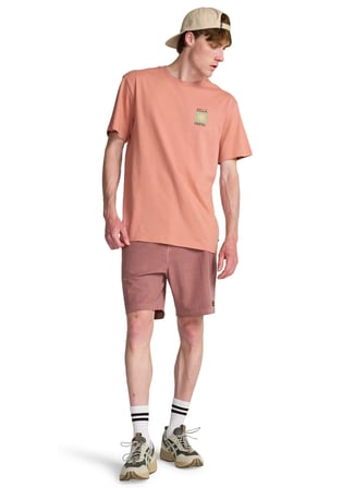 Billabong GOOD TIMES SS Pembe Bisiklet Modern Fit Erkek T-Shirt