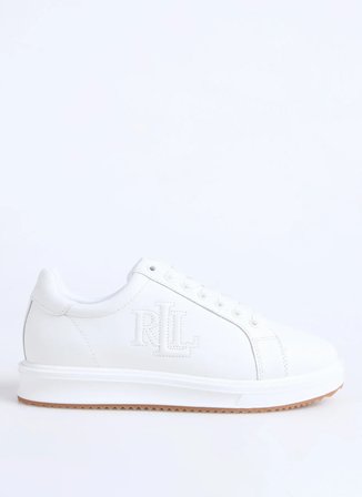 Lauren Ralph Lauren Beyaz Kadın Sneaker 802959228001