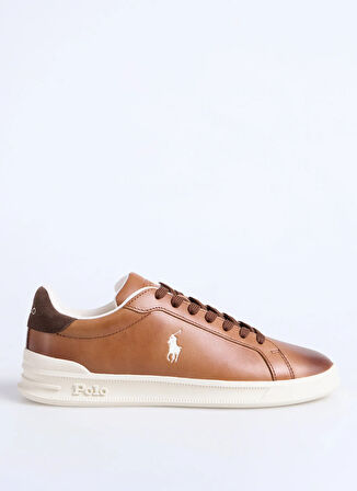 Polo Ralph Lauren Kahve Erkek Günlük Ayakkabı HRT CRT II-SNEAKERS-LOW TOP LACE