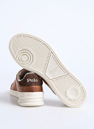 Polo Ralph Lauren Kahve Erkek Günlük Ayakkabı HRT CRT II-SNEAKERS-LOW TOP LACE