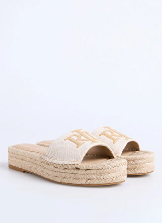 Lauren Ralph Lauren Bej Kadın Topuklu Ayakkabı 802966866001