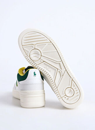 Polo Ralph Lauren Beyaz - Yeşil Erkek Sneaker Mastr Sp 125