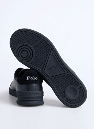 Polo Ralph Lauren Siyah Erkek Günlük Ayakkabı HRT CRT II-SNEAKERS-LOW TOP LACE