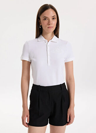 Lauren Ralph Lauren Beyaz Kadın Polo T-Shirt