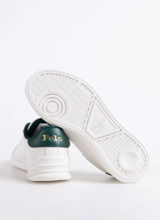 Polo Ralph Lauren Beyaz - Yeşil Kadın Sneaker HRT CRT II
