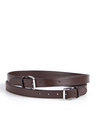 Lauren Ralph Lauren Koyu Kahve Kadın Kemer 412936524