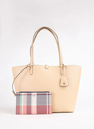 Lauren Ralph Lauren Bej Kadın Omuz Çantası 431795329071