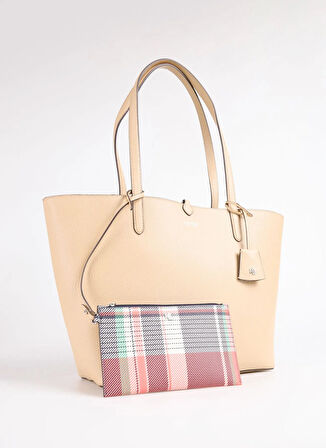 Lauren Ralph Lauren Bej Kadın Omuz Çantası 431795329071