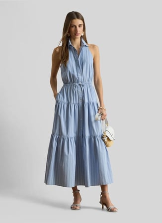Lauren Ralph Lauren Mavi Kadın Elbise 200P08958